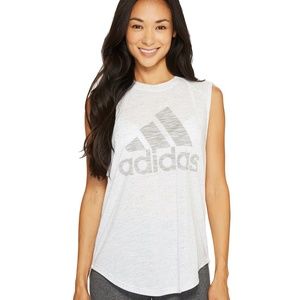 [ Adidas ] NWOT Winners Muscle Tank Top